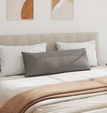 VidaXL Sofa Kussens 2 pcs Taupe 120 x 40 cm Stof