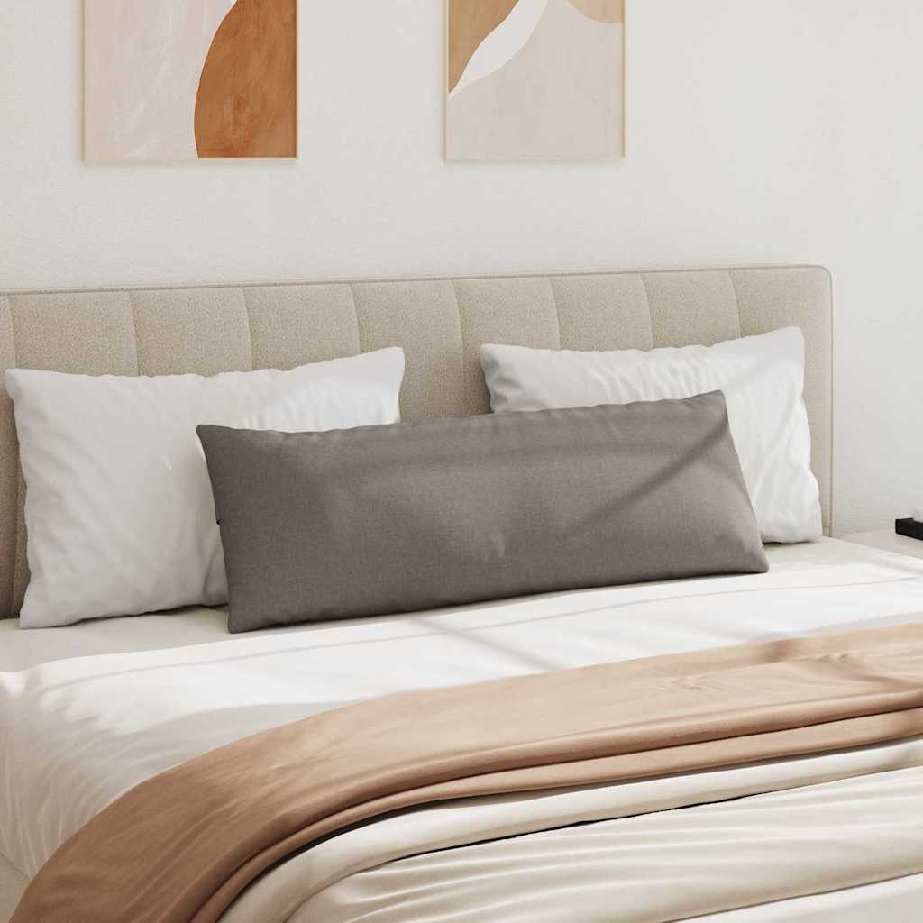 VidaXL Sofa Kussens 2 pcs Taupe 120 x 40 cm Stof