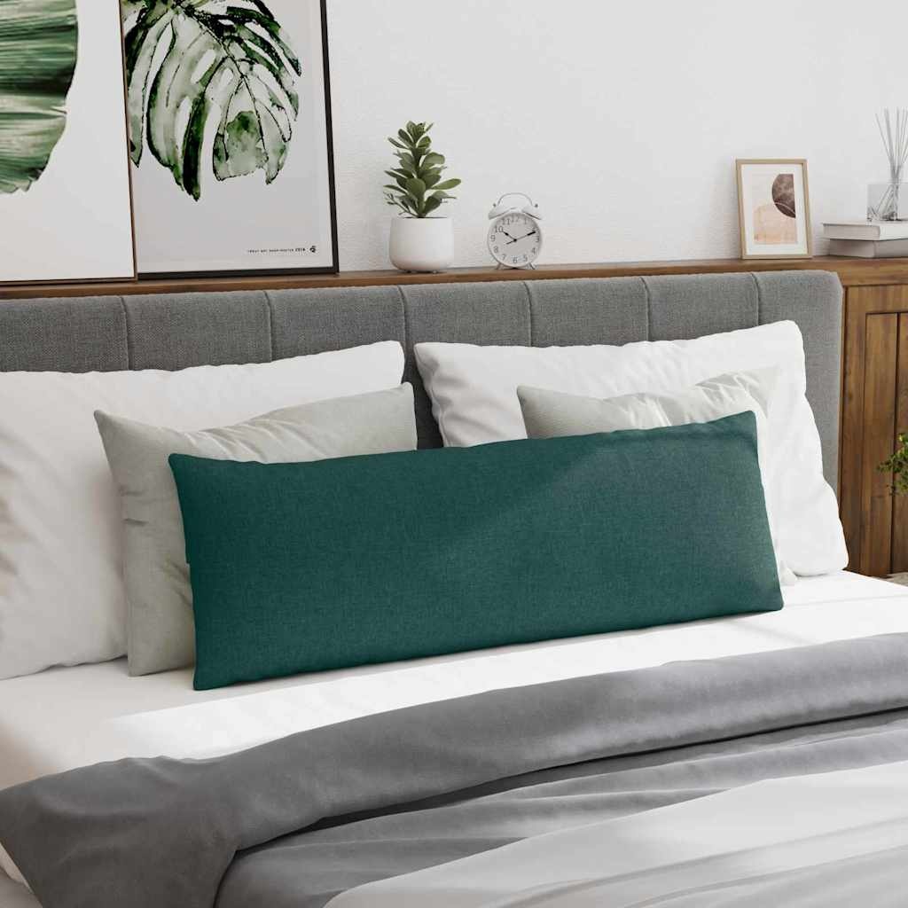 VidaXL Sofa Kussens 2 pcs Donkergroen 120 x 40 cm Stof