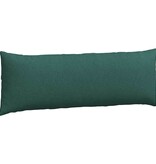 VidaXL Sofa Kussens 2 pcs Donkergroen 120 x 40 cm Stof