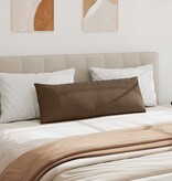 VidaXL Sofa Kussens 2 pcs Bruin 120 x 40 cm Stof