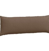 VidaXL Sofa Kussens 2 pcs Bruin 120 x 40 cm Stof