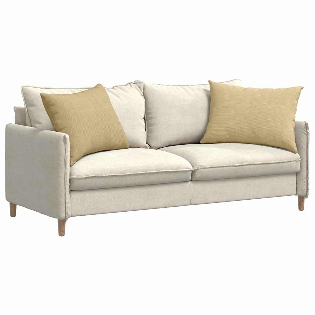 VidaXL Sofa Kussens 2 pcs Grijs groen 70 x 50 cm Katoen Stof