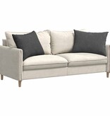 VidaXL Sofa Kussens 2 pcs Donkergrijs 70 x 50 cm Katoen Stof