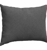 VidaXL Sofa Kussens 2 pcs Donkergrijs 70 x 50 cm Katoen Stof