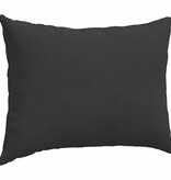 VidaXL Sofa Kussens 2 pcs Zwart 70 x 50 cm Stof