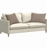 VidaXL Sofa Kussens 2 pcs Taupe 70 x 50 cm Stof