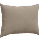 VidaXL Sofa Kussens 2 pcs Taupe 70 x 50 cm Stof