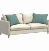 VidaXL Sofa Kussens 2 pcs Zeegroen 70 x 50 cm Katoen Stof