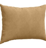 VidaXL Sofa Kussens 2 pcs Bruin 70 x 50 cm Katoen Stof