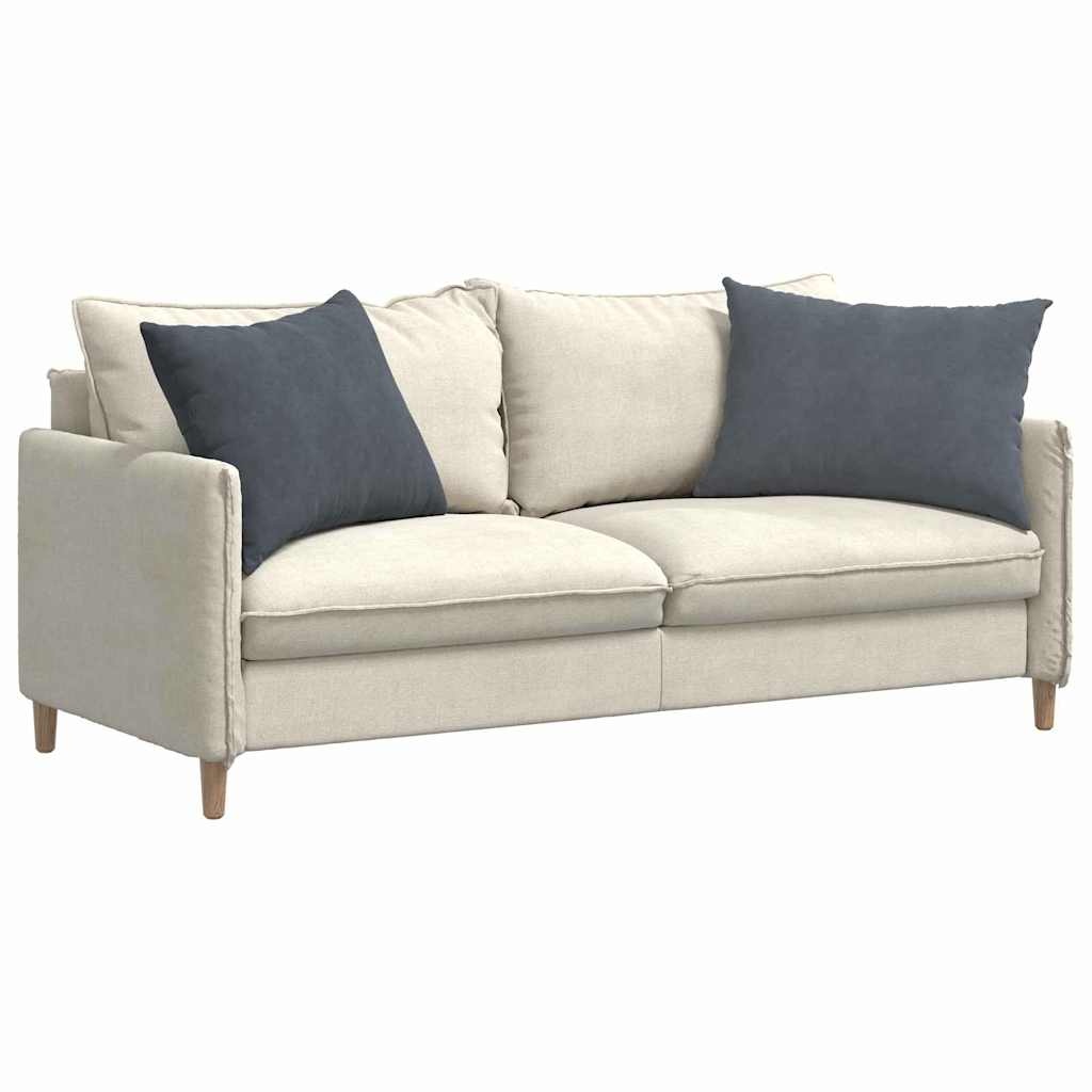 VidaXL Sofa Kussens 2 pcs Donkergrijs 70 x 50 cm Katoen Stof