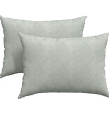 VidaXL Sofa Kussens 2 pcs Lichtgrijs 70 x 50 cm Katoen Stof