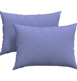 VidaXL Sofa Kussens 2 pcs Blauw 70 x 50 cm Stof