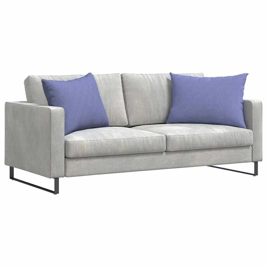 VidaXL Sofa Kussens 2 pcs Blauw 70 x 50 cm Stof