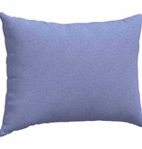 VidaXL Sofa Kussens 2 pcs Blauw 70 x 50 cm Stof