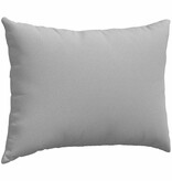 VidaXL Sofa Kussens 2 pcs Grijs 70 x 50 cm Stof