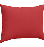 VidaXL Sofa Kussens 2 pcs Rood 70 x 50 cm Stof