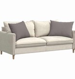 VidaXL Sofa Kussens 2 pcs Taupe 70 x 50 cm Stof