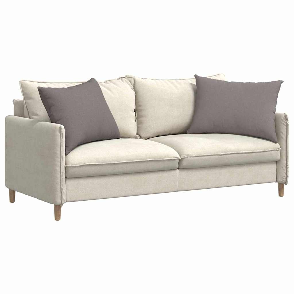 VidaXL Sofa Kussens 2 pcs Taupe 70 x 50 cm Stof