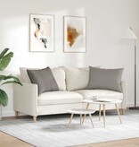 VidaXL Sofa Kussens 2 pcs Taupe 70 x 50 cm Stof