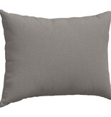 VidaXL Sofa Kussens 2 pcs Taupe 70 x 50 cm Stof