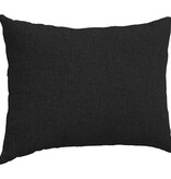 VidaXL Sofa Kussens 2 pcs Zwart 70 x 50 cm Stof