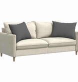 VidaXL Sofa Kussens 2 pcs Donkergrijs 70 x 50 cm Stof