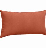 VidaXL Sofa Kussens 2 pcs Rood-oranje 80 x 40 cm Katoen Stof