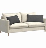 VidaXL Sofa Kussens 2 pcs Donkergrijs 80 x 40 cm Katoen Stof