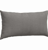 VidaXL Sofa Kussens 2 pcs Lichtgrijs 80 x 40 cm Katoen Stof