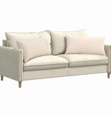 VidaXL Sofa Kussens 2 pcs Beige 80 x 40 cm Stof