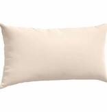 VidaXL Sofa Kussens 2 pcs Beige 80 x 40 cm Stof