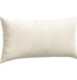 VidaXL Sofa Kussens 2 pcs Crème 80 x 40 cm Katoen Stof