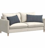 VidaXL Sofa Kussens 2 pcs Donkergrijs 80 x 40 cm Katoen Stof