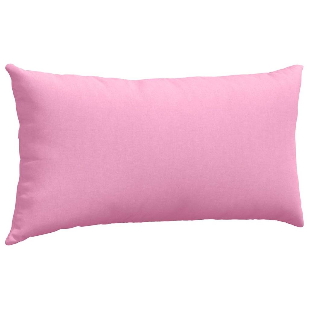 VidaXL Sofa Kussens 2 pcs Roze 80 x 40 cm Stof