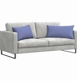 VidaXL Sofa Kussens 2 pcs Blauw 80 x 40 cm Stof