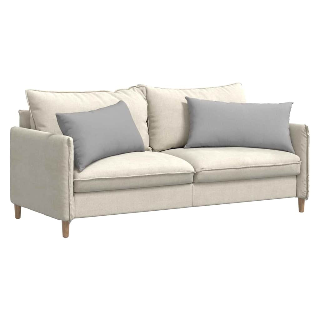 VidaXL Sofa Kussens 2 pcs Grijs 80 x 40 cm Stof