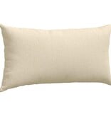 VidaXL Sofa Kussens 2 pcs Crème 80 x 40 cm Stof