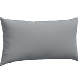 VidaXL Sofa Kussens 2 pcs Lichtgrijs 80 x 40 cm Stof