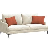 VidaXL Sofa Kussens 2 pcs Rood-oranje 60 x 40 cm Katoen Stof