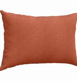 VidaXL Sofa Kussens 2 pcs Rood-oranje 60 x 40 cm Katoen Stof