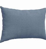 VidaXL Sofa Kussens 2 pcs Blauw 60 x 40 cm Katoen Stof