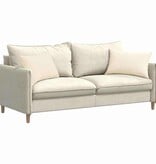VidaXL Sofa Kussens 2 pcs Crème 60 x 40 cm Katoen Stof