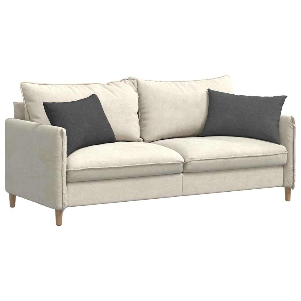 VidaXL Sofa Kussens 2 pcs Donkergrijs 60 x 40 cm Katoen Stof