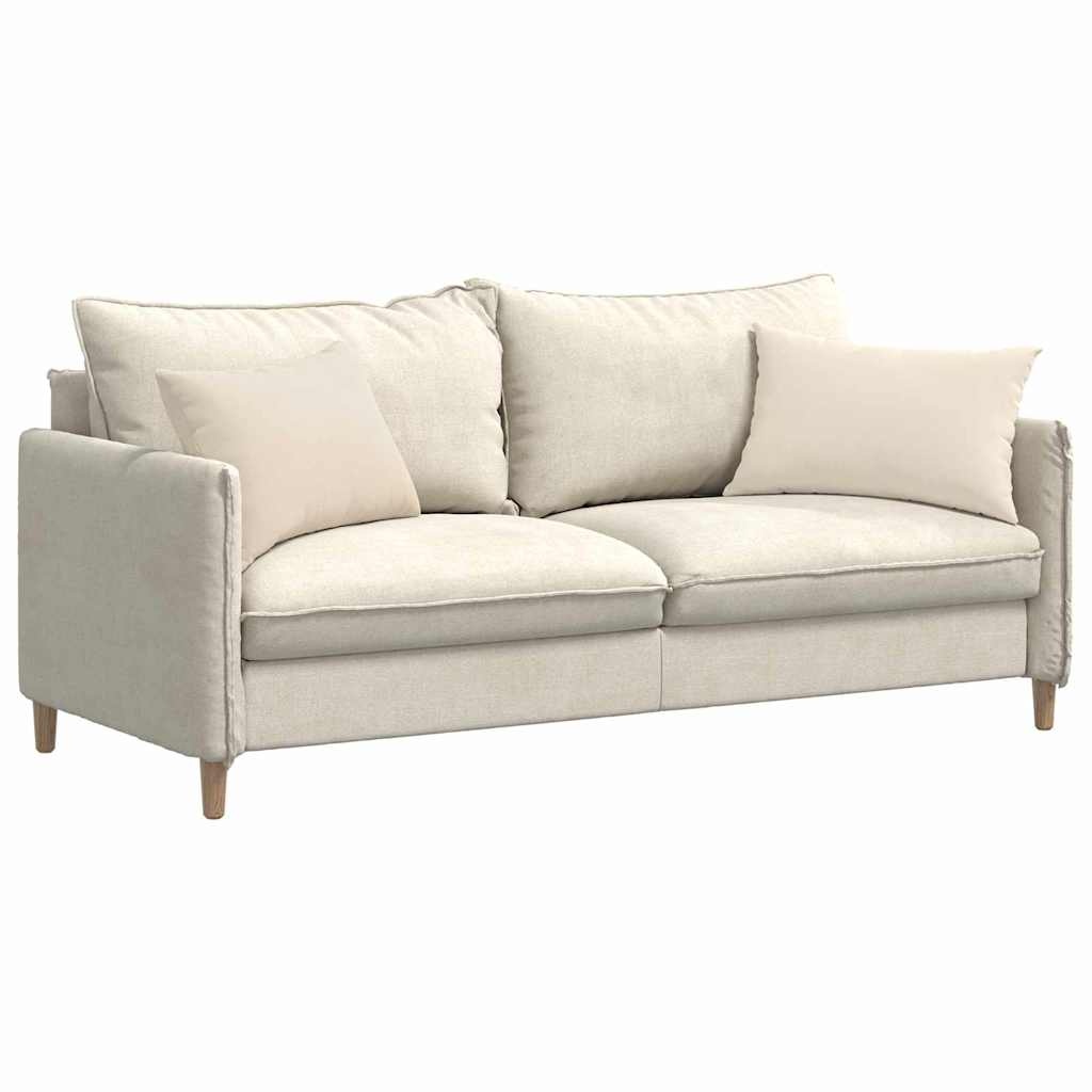 VidaXL Sofa Kussens 2 pcs Beige 60 x 40 cm Stof