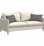 VidaXL Sofa Kussens 2 pcs Donkergrijs 60 x 40 cm Stof