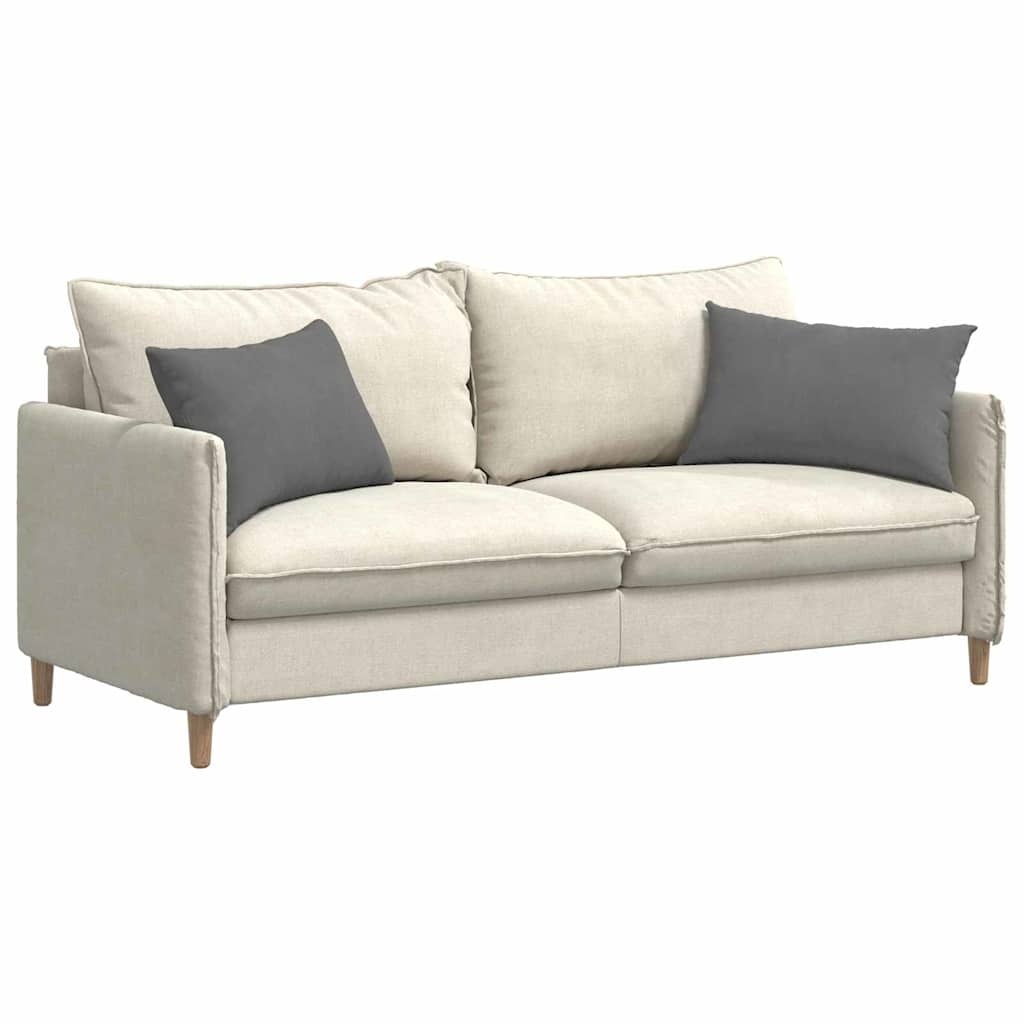 VidaXL Sofa Kussens 2 pcs Donkergrijs 60 x 40 cm Stof