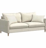 VidaXL Sofa Kussens 2 pcs Crème 60 x 40 cm Katoen Stof