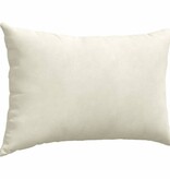 VidaXL Sofa Kussens 2 pcs Crème 60 x 40 cm Katoen Stof