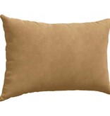 VidaXL Sofa Kussens 2 pcs Bruin 60 x 40 cm Katoen Stof